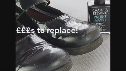 Charles Stewart Black Patent Leather Shoe Restorer - Patent Magic