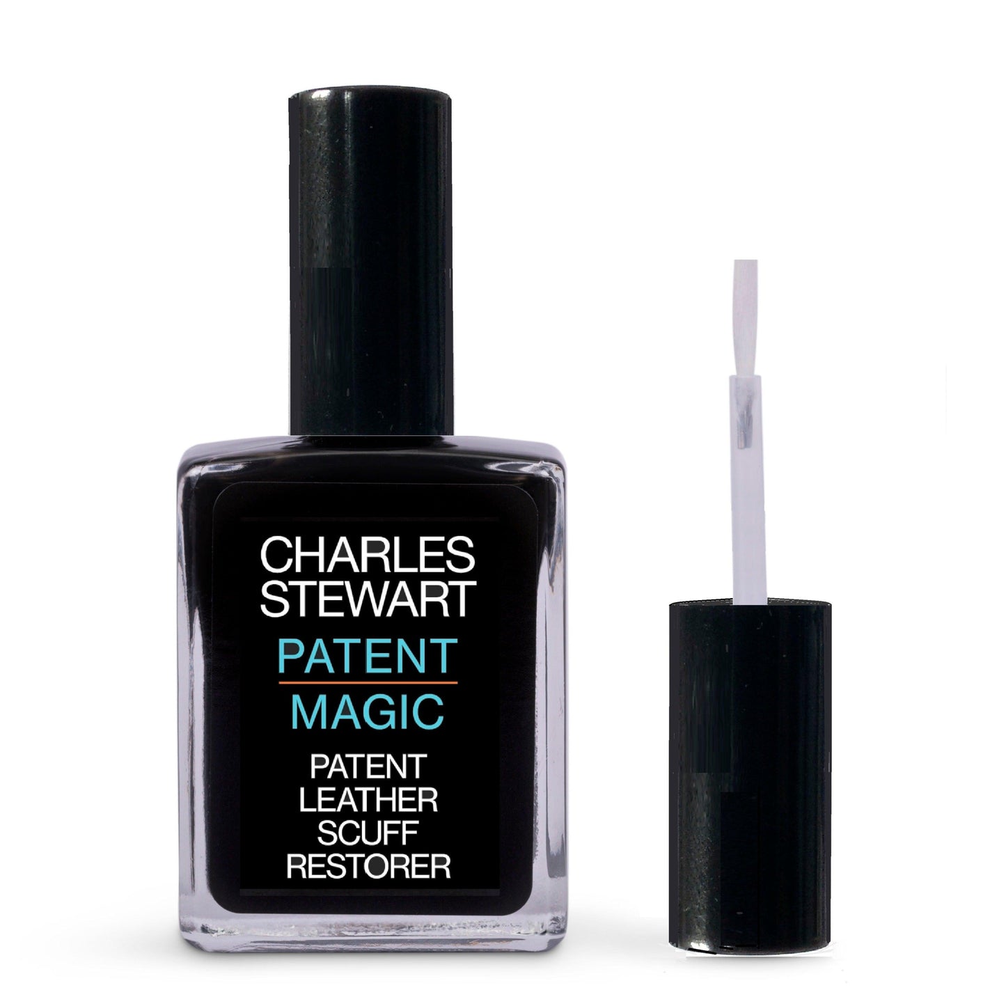 Charles Stewart Black Patent Leather Shoe Restorer - Patent Magic